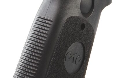 EMOMIM laser site hand gun stock over molded button